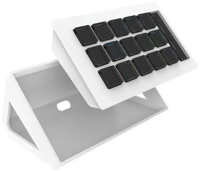 Main image of FOR Stream Deck Visual Keyboard LCD Button 15 Keys Live Content Creation Controller Custom Button Programmable Keyboards