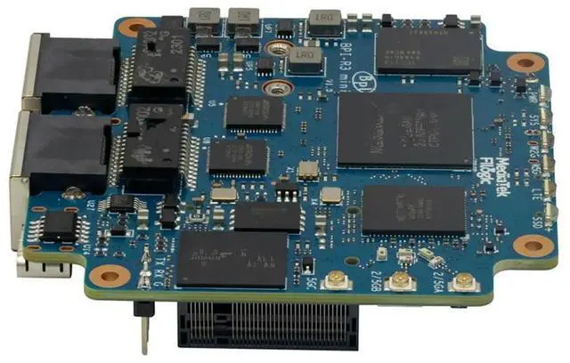 Main image of FOR Pi BPI-R3 Mini Router Board MT7986 ARM A53 2G DDR4 8G EmmC Support WiFi 6 2 X 2.5GbE Port