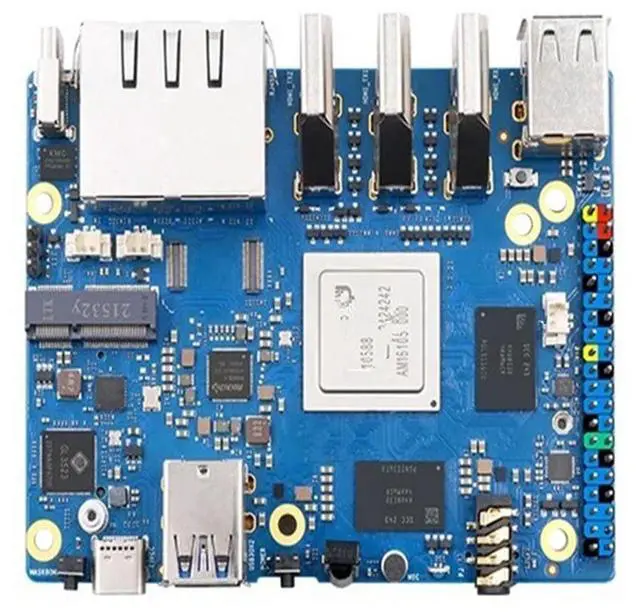 Main image of FOR Pi 5 Plus Board 16G+32G Memory Card RK3588 64Bit 2.5G M.2 Slot Support 2230 Wi-Fi 6 BT Module
