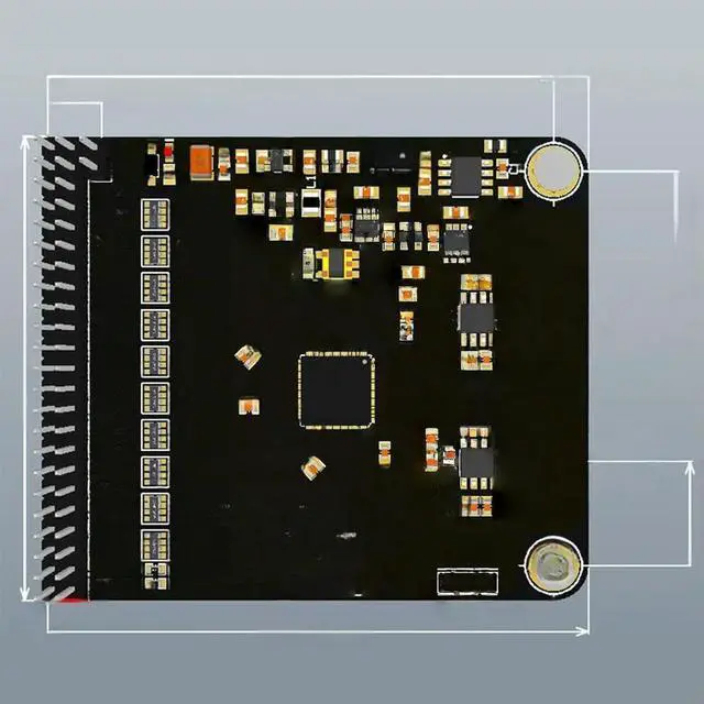 Main image of FOR AD9268 module high-speed ADC 125M sampling 16 bit analog-to-digital converter FPGA development board matching