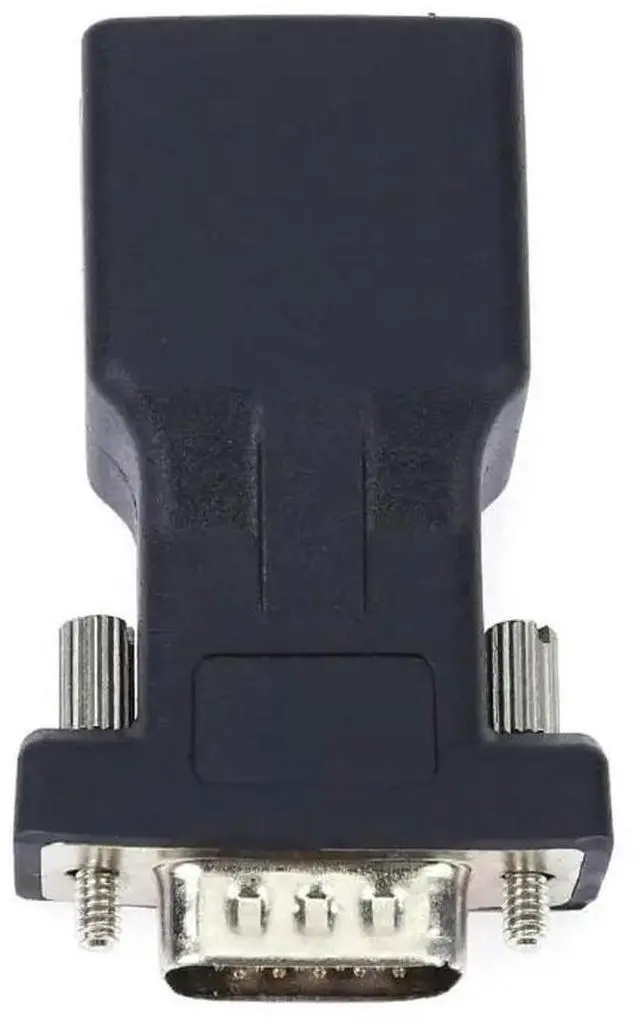 Main image of FOR RJ45 to RS232 Male to LAN CAT5 CAT6 RJ45 Network Ethernet Cable Female Adapter Computer Extra Switch Converter