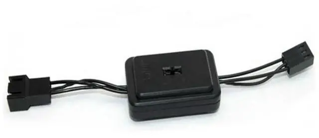 Main image of FOR PC CPU Fan Speed Controller 12V Noise Reducing For 3 PIN Graphics Card Computer Case Fan Speed Control 3 Level Adjustment