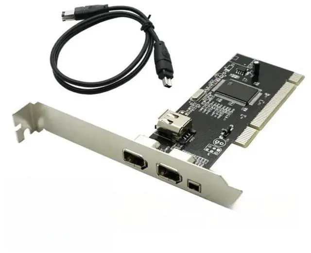 Main image of FOR 4 Ports Firewire IEEE 1394 4/6 Pin PCI Controller Card Adapter for HDD MP3 PDA