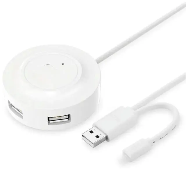 Main image of FOR 4 Ports USB 2.0 HUB with Micro USB2.0 OTG USB Splitter Adapter with Cable for Laptop PC Computer