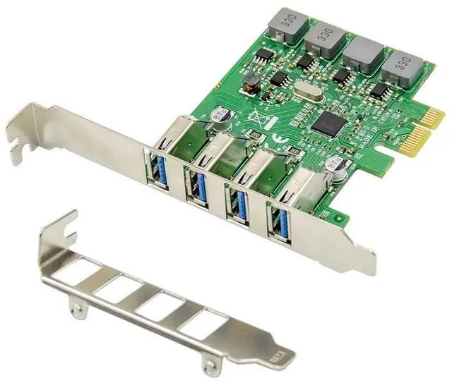 Main image of FOR 4 Ports PCIE USB 3.0 Card PCI Express to USB Expansion Card VL805 chip 5Gbps PCIE USB3.0 Hub Controller Adapter Self Powered