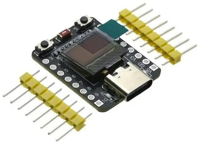 Main image of FOR -C3 Development Board 2.4G Wifi 4 BT Module MINI Design Featuring 0.42" OLED Display 4MB Antenna USB Typ