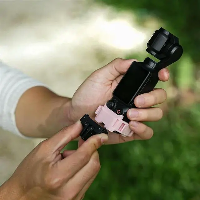 Main image of FOR Quick Release Adapter Mount Windshield For Pocket 3 For Pocket 3 Accessories Cat Ear Tabletop Bicycle Black