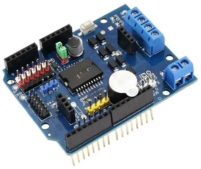 Main image of FOR L298P DC Motor Drive Board Module L298P DC Motor Drive Shield Board Module 2A Dual H-Bridge 2 Way For UNO R3