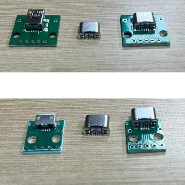 Main image of FOR C Female Adapter Type-C Socket Charging Port 5PCS 5PIN SMD SMT Type-C Female Jack For PCB Welding DIY Repair Adapter