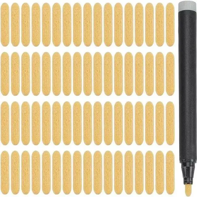 Main image of FOR 120 PCS Paint Marker Tips Replacement Nibs 0.89X0.18 Inch Dual-Easy Change Fine Tip For Drawing Writing Calligraphy DIY