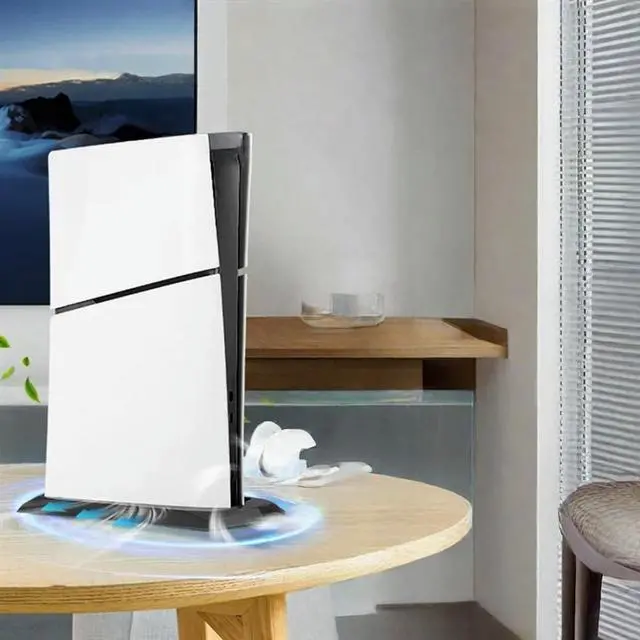 Main image of FOR Vertical Stand For Slim Console Cooling Bracket Base Holder For Slim Accsessories With Built-In Cooling Vents