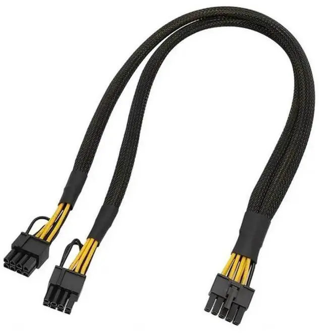 Main image of FOR 10PIN Male To Dual 8 Pin(6+2) Male Graphics Card Power Supply Cable Server 10PIN To Graphics Card Power Cable For Server