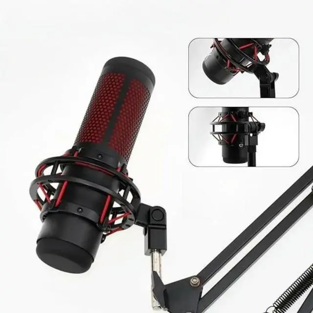 Main image of FOR Quadcast Microphone Stand And Boom Arm Compatible 3/8-Inch Or 1/4-Inch Microphone Adapter