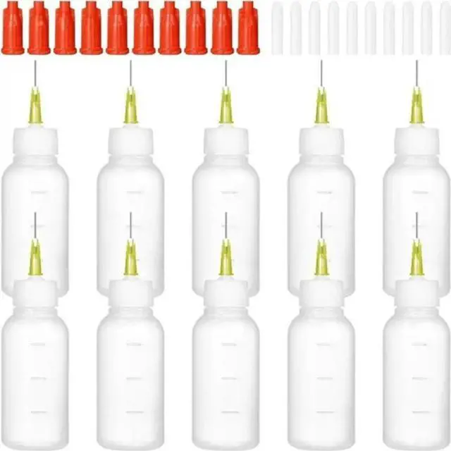 Main image of FOR Blunt Tip Glue Squeeze Bottle, 30Cc Glue Bottles With Applicator Dispenser