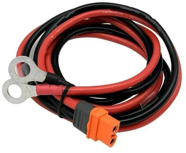 Main image of FOR XT60I O Ring Terminal Cable- 12AWG Cable Suitable For RV Boat For Lithium Systems And Backup Power Connecti