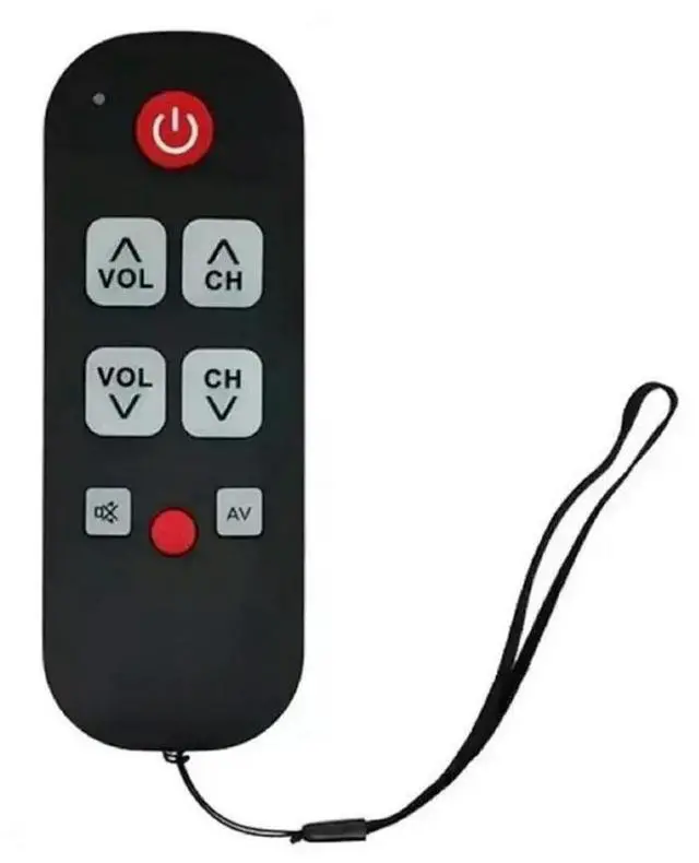 Main image of FOR A-TV10 TV Remote Controller With LED Light Waterproof Design For All For TV Models,Replacement Remote Control