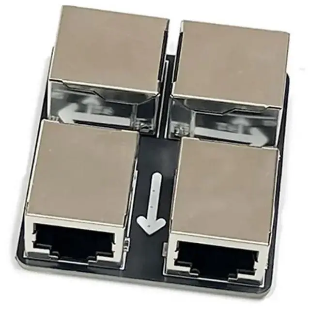 Main image of FOR Lan Tap Mirror Rj45 Throwing Star Ethernet Traffic Data Monitor Package Sniffer TCP/IP Capture Packet