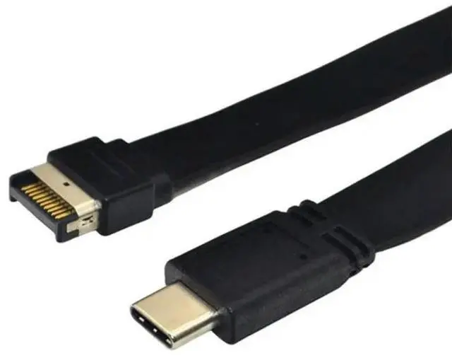 Main image of FOR Type-C Male To Type-E USB 3.1 Extension Cable 60Cm For Front Panel Headers Motherboard Adapter Wire For PC Case