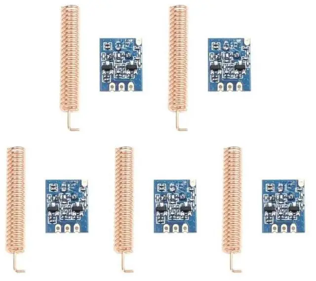 Main image of FOR STX882-433 Wireless Module 433Mhz RF In For ASK Small Range- 5PCS Low-Cost TX Module Set