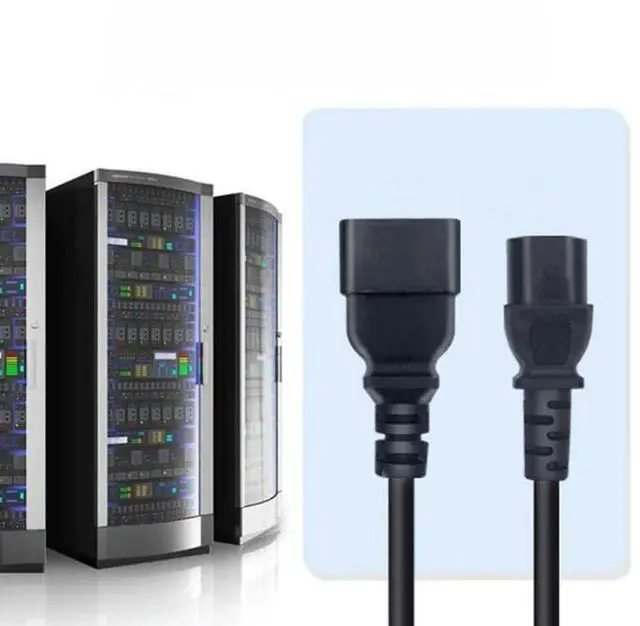 Main image of FOR IEC 320 C13 To C20 AC Power Supply Extension Cord Adapter For PDU UPS(1.8M)