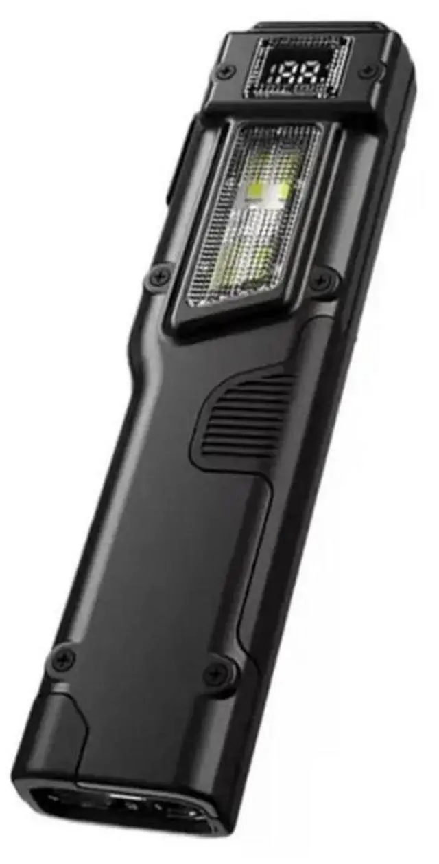 Main image of FOR Mini Flashlight Rechargeable Multi Light Source Outdoor Work Light Digital Display Pen Light For Outdoor