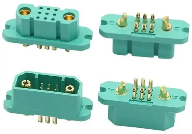 Main image of FOR Electric Vehicle Power Supply Connector 2+ 9 Plug Model 9Pin Male Female Charging Interface Adapter For Lithium