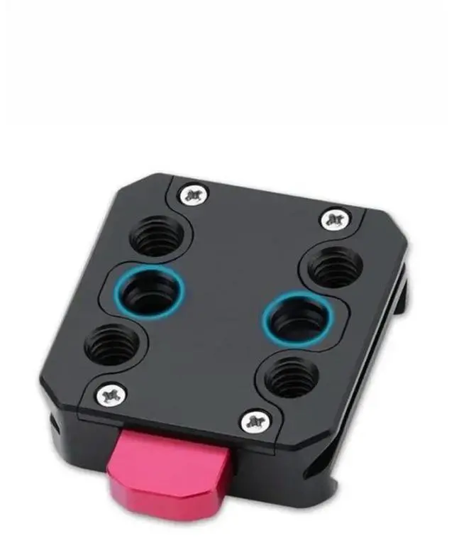 Main image of FOR Tripod QR Mount Adapter Quick Release Plate V-Lock Quick Setup Kit For DSLR Cameras Gimbal Tripod Slider Camera