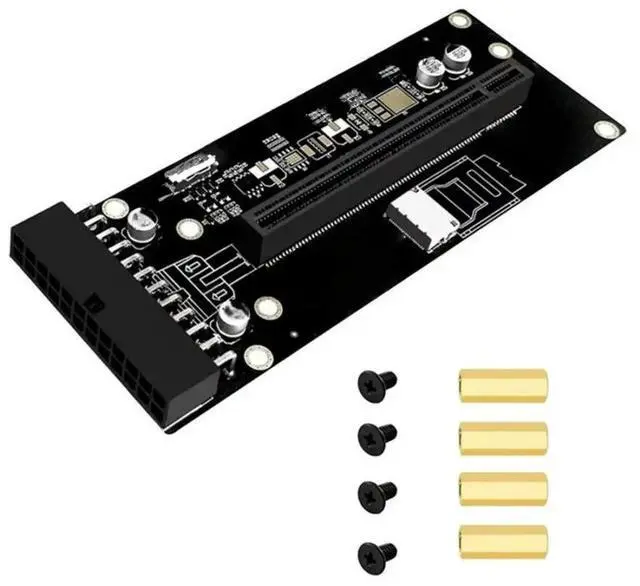Main image of FOR SFF-8612 For GPU 24Pin Power Supply To PCI-E 4.0 X16 Adapter Riser Card High-Speed Stable Extension
