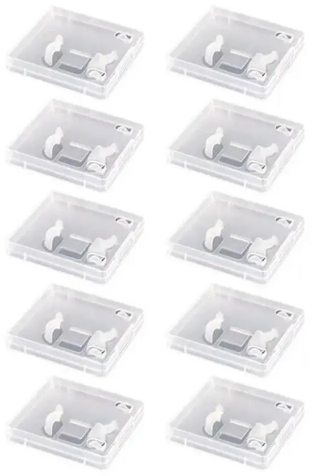 Main image of FOR Transparent Clear USB Drive Boxes 10Pcs Dustproof Protector Storage Case For Memory Sticks USB Stick Packaging