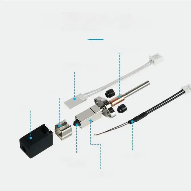 Main image of FOR Hotend Replacement Kit FOR 3 V3/Plus Upgrade Hardened Steel Nozzle 3D Printer Accessories Hot End Kit