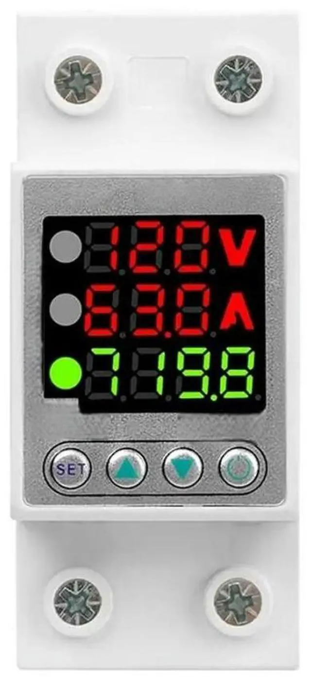 Main image of FOR SVP719 Relay With 3 LED Displays, 63A Voltage Surge Protector, Limit Current Protection, Single Phase Low Voltage Monitorin