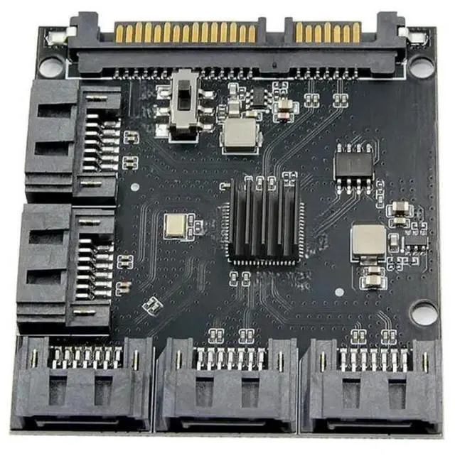Main image of FOR JMB575 1SATA To 5SATA High-Speed Expansion Card For SATA3.0 Hard Drives Works On For 7/8/10/11