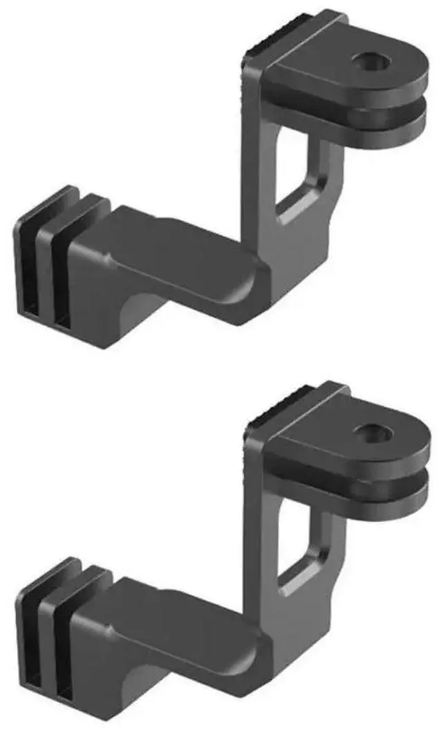 Main image of FOR Selfie Stick Mount Adapter- Vertical Shoot Centered Bracket(2 Pcs) For 11 10 9 Action Cam