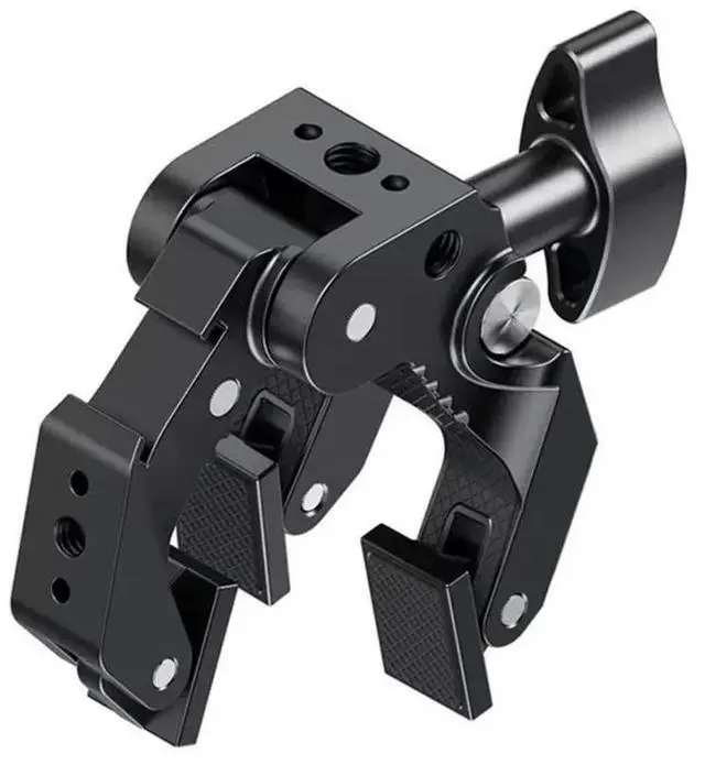 Main image of FOR CO78 Eagle Claw Powerful Clamp 3-Jaw High Stability With 1/4" Cold Shoe Mount For Outdoor Shot