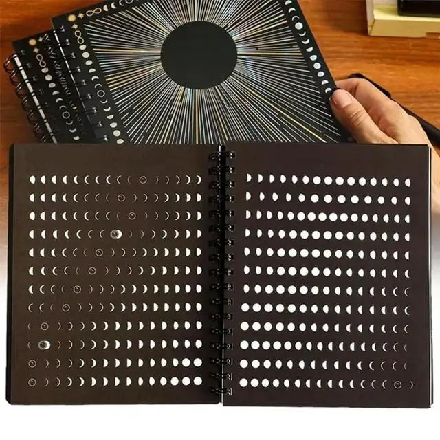 Main image of FOR 2026 Many Moons Lunar Planner, Lunar Planner For Witches, Magical Lunar Planner, 2026 Planner Notebook With Moon