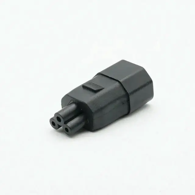 Main image of FOR IEC 320 C14 male to IEC C5 AC adapter C14 to C5 Adapter AC Power Plug Adapter