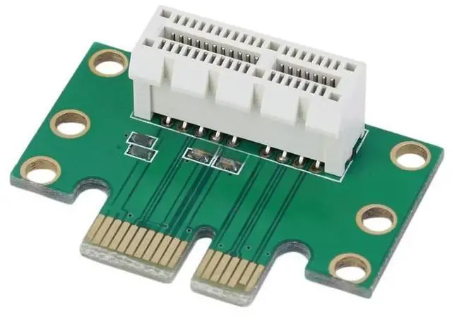 Main image of FOR PCI-E PCI Express 1X Adapter Riser Card 90 Degree For 1U Server Chassis