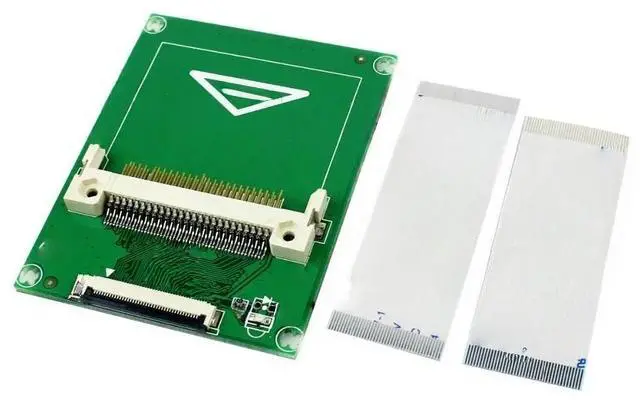 Main image of FOR 1.8" Compact Flash CF Memory Card to CE Ipod ZIF SSD HDD Adapter with 2 Cables