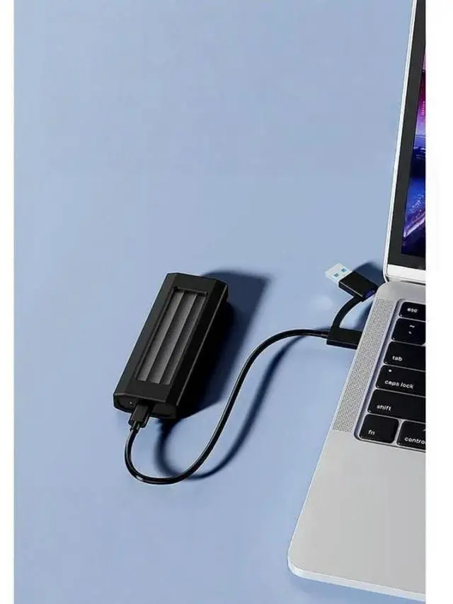 Main image of FOR Nvme/SATA M. 2 SSD Enclosure Aluminum Alloy Silicone Case-Dual Protocol With Type-C 3.2 Support