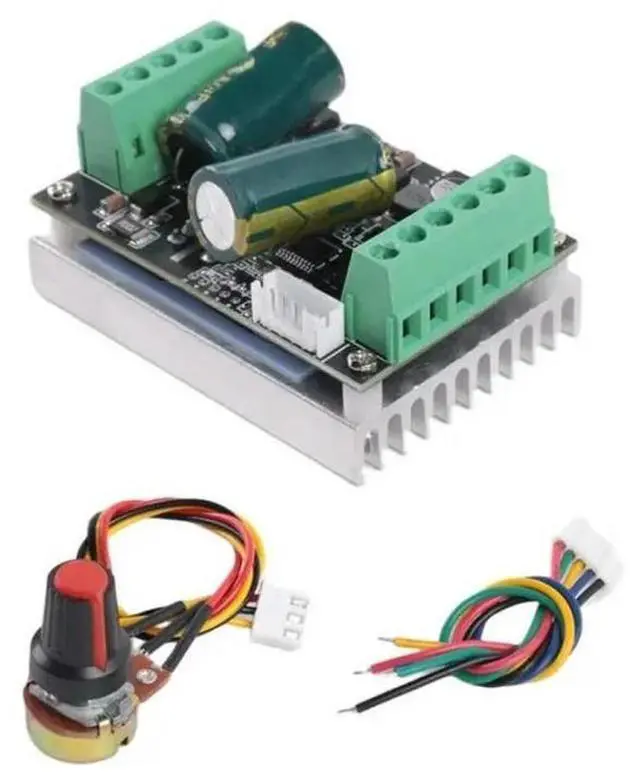 Main image of FOR Effect Motor Control Driver Board 500W DC 6 To 60V 20A BLDC Three-Phase Brushless Motor Controller With Speed Adjustme
