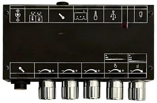 Main image of FOR DAM H1 Karaoke Reverb Board Front Effect Microphone Singing With USB Decode Board (A)