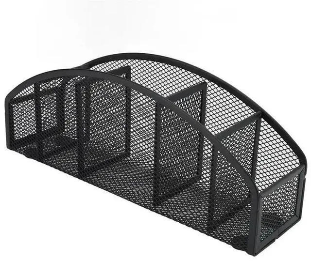 Main image of FOR Desk Organizer & Pen Holder, Large-Capacity Metal Mesh Cup, Art Supplies, Makeup Brushes Storage