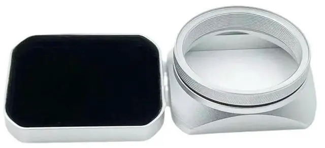 Main image of FOR Metal Lens Hood Square Design For X100V X100VI X100F For X100S Camera With Cap Included