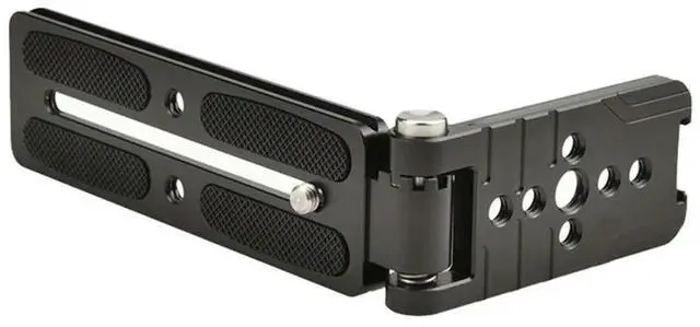 Main image of FOR L-Plate L Bracket Folding Arca-Compatible Tripod Head Cold Shoe QR Quick Release Plate Vertical Photo Durable