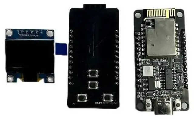 Main image of FOR BW16-Kit With RTL8720DN Dual-Band 2.4G/5G Wi-Fi BLE Module Development Board Type-C Interface 0.96Inch OLED Displ