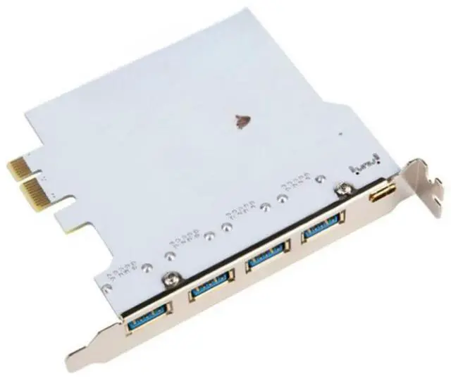 Main image of FOR PCI-E Expansion Card USB 3.0 5 Port+ 1 Port USB 3.1 PCI-Express Controller PCI-E Type-C USB 3.0 Interface PCIE Adapter