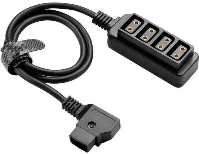 Main image of FOR Splitter Power Cable To 4 Ports, D Tap Cord Suitable For V Mount , Camera Power Adapter Cable