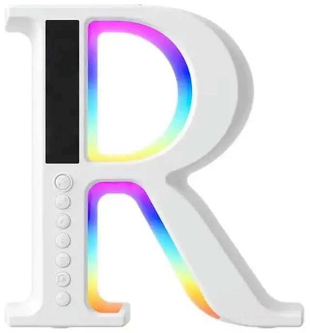 Main image of FOR Big R Wireless Charging Speaker Portable Radio Atmosphere Light Lyrics Subtitle Display