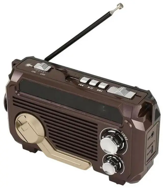 Main image of FOR Radio Random Color Plastic Three-Band Card MP3 Multifunction Play Radio