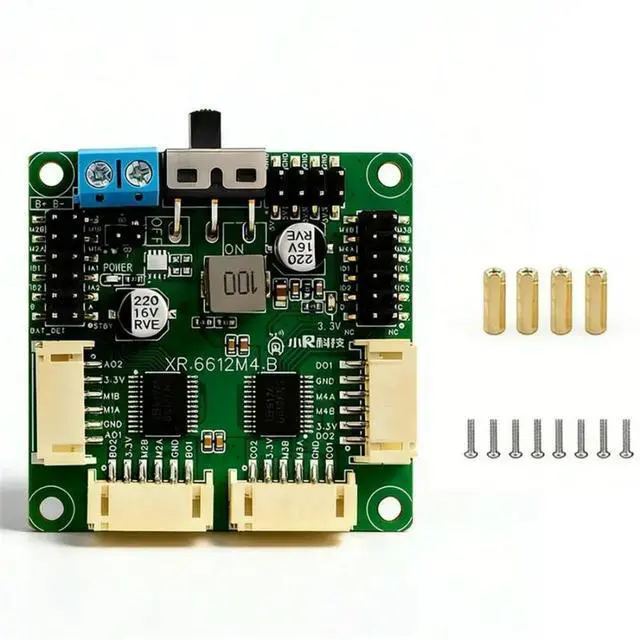 Main image of FOR TB6612 4/2 Way Encoder Motor Driver Module High Performance DC Stepper Motor Control Board 1 Set Wide Voltage 6-15V